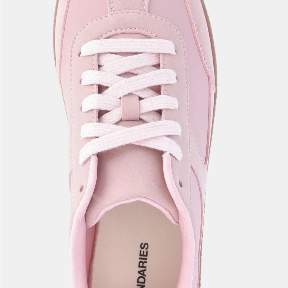 Stylish Pink Sneakers - Picture 2 of 4